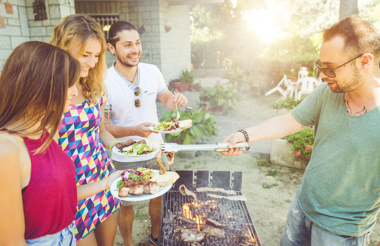 bbq meat selection for a spring racing carnival home celebration